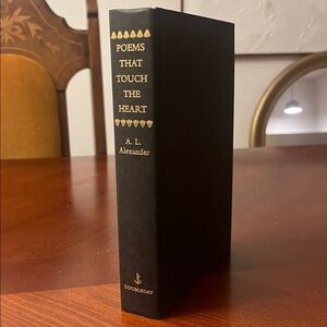 Book “Poems that touch the Heart” A.L. Alexander